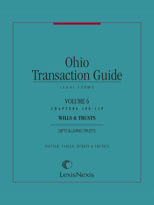 cover image of Ohio Transaction Guide--Legal Forms